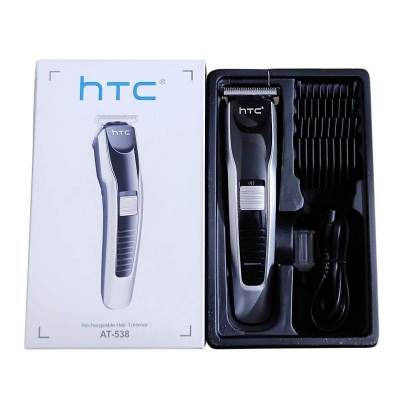 Picture of HTC AT 538 Hair Clipper Trimmer for Men Black