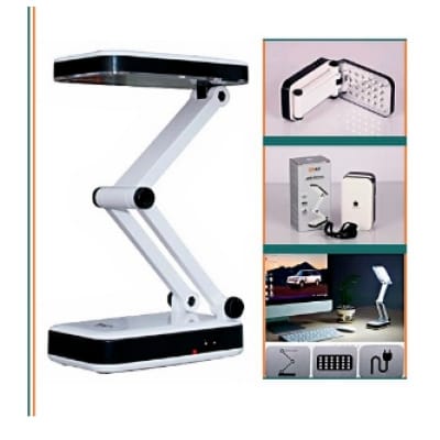 Picture of DP.LED 666 Rock Sales Rechargeable Desk Lamp (Multicolour)
