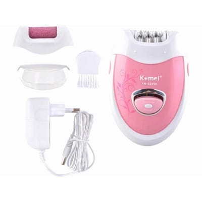 Picture of KM 6199 New Arrive Electric Lady Shaver for Back Hair Removal Pink