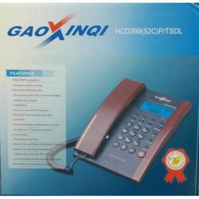 Picture of Gaoxinqi Telephone HCD 39952C - maroon