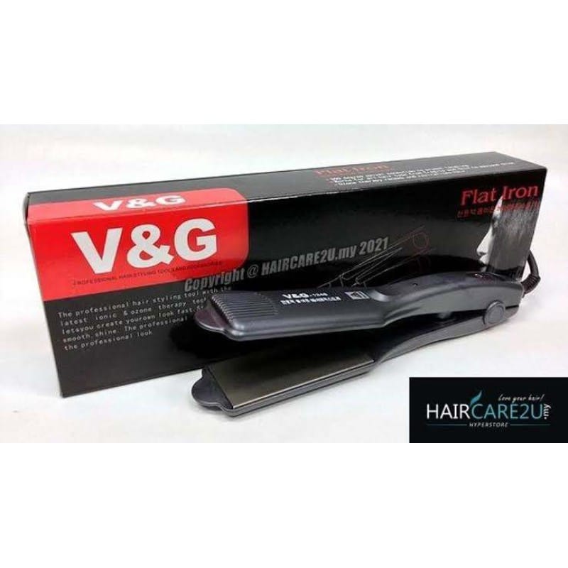 Picture of V&G V-1248 Professional Hair Straightener For Women Black