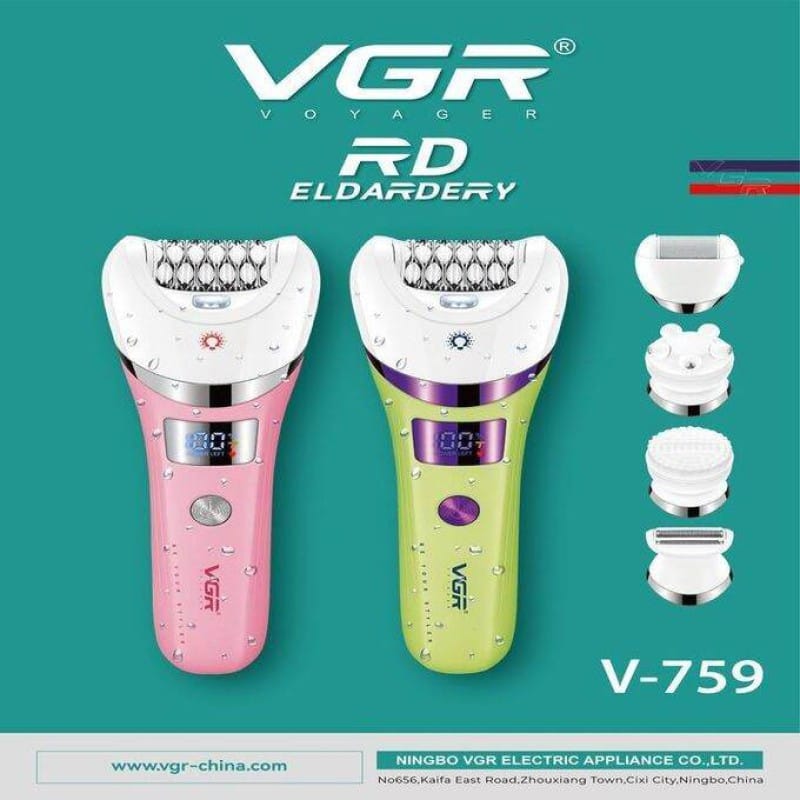 Picture of VGR V-759 5-in-1 Grooming Kit for Women Multicolor