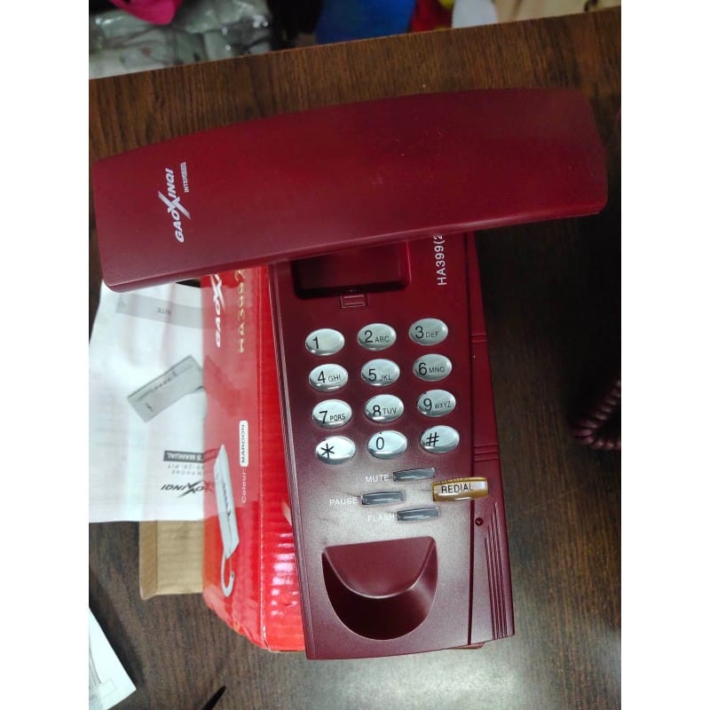 Picture of Gaoxinqi  HA39922P-T Intercom Telephone - Maroon
