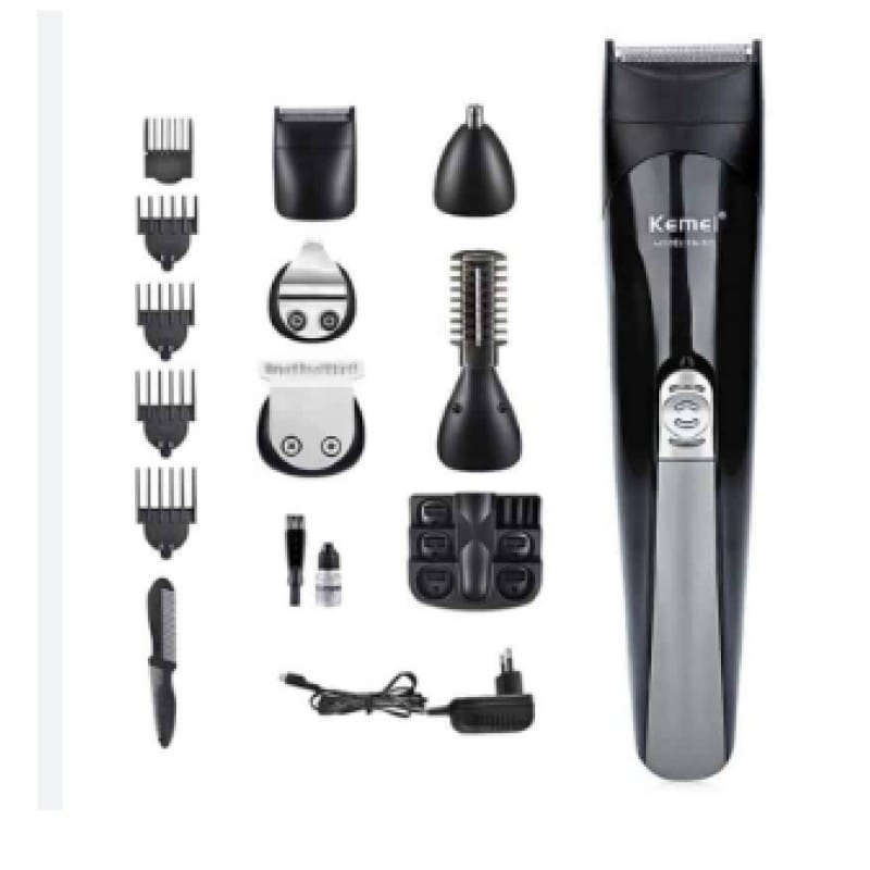 Picture of 11 in 1 Grooming Kit Kemei KM-600 - Black 
