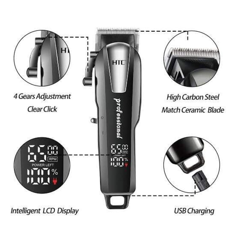 Picture of HTC CT-8083 Professional Hair Trimmer Black