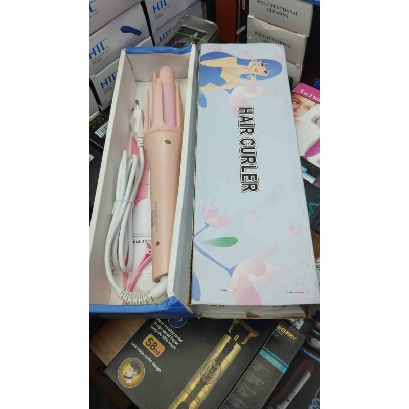 Picture of Auto Hair Curler Ceramic Heating Ion Wave Hair Curling Iron Styler Curler Tools Multicolor