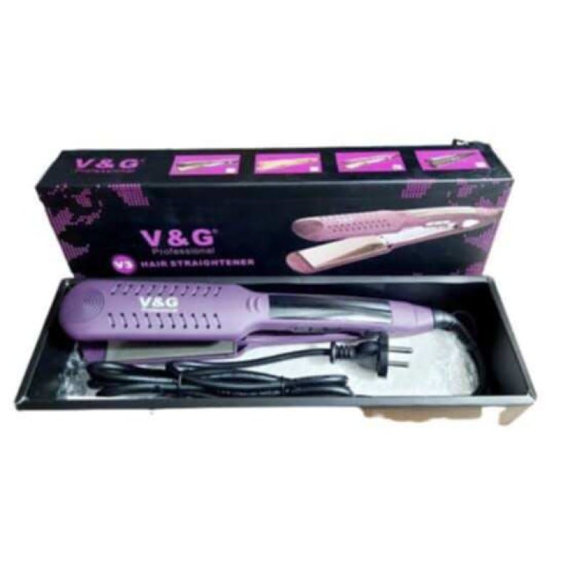 Picture of V&G Professional Hair Straightener V3 Black