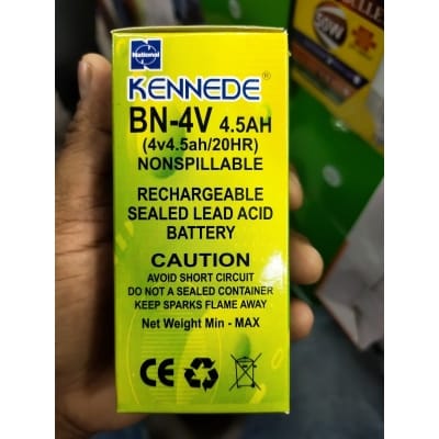 Picture of Kennede BN- 4V Battery 4.5Ah Lead Acid Battery Multicolor