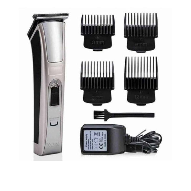 Picture of Kemei KM-5017 Rechargeable Professional Hair Trimmer for Men Silver