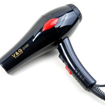 Picture of V&G Professional 3100 Salon Standard Hair Dryer 1800-2000W Black