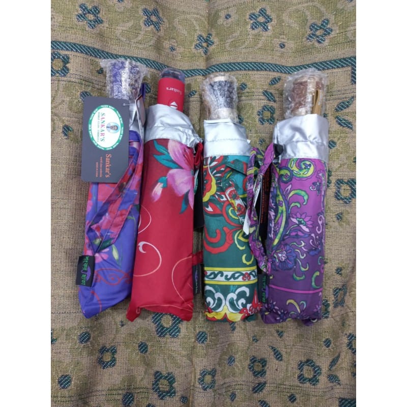 Picture of Sankars world class auto open umbrella (10 sik) Multicolor