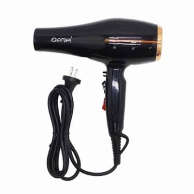 Picture of Gemei GM-1780, Professional Hair Dryer 3000 Watt With Hot And Cold Air Black
