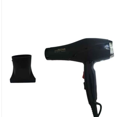 Picture of Nova NV-9111 Professional Hair Dryer 3000 Watt With 2 Temperature  Hair Dryer  (4000 W, Black)