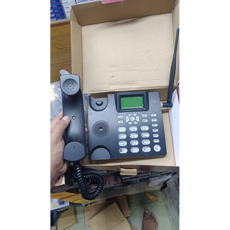 Picture of TDK KT 2200+ 2sim Telephone with Colorful LCD for Office Home Multicolor