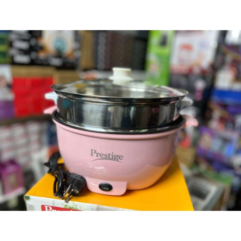 Picture of Prestige Electric Cooker 6.5 Liter | Stainless Steel Body | Fast Heating | Multipurpose Cooking Multicolor