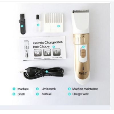 Picture of Kemei Km 9020 Electric Shaving Trimmer Hair Clipper Cutting Machine Beard Trimmer Multicolor