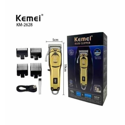 Picture of Kemei KM-2628 Cordless Hair Clipper and Beard Trimmer for Men 