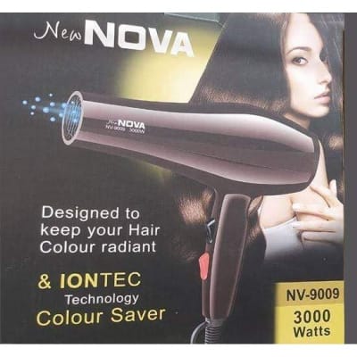 Picture of Nova Nv-9009 Hair Dryer For Women - Hair Dryer  3000 wat marron