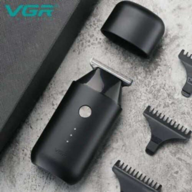 Picture of VGR V-932 Professional Rechargeable Corded & Cordless Pocket Hair Trimmer for Men’s Runtime: 120 Minutes, Black