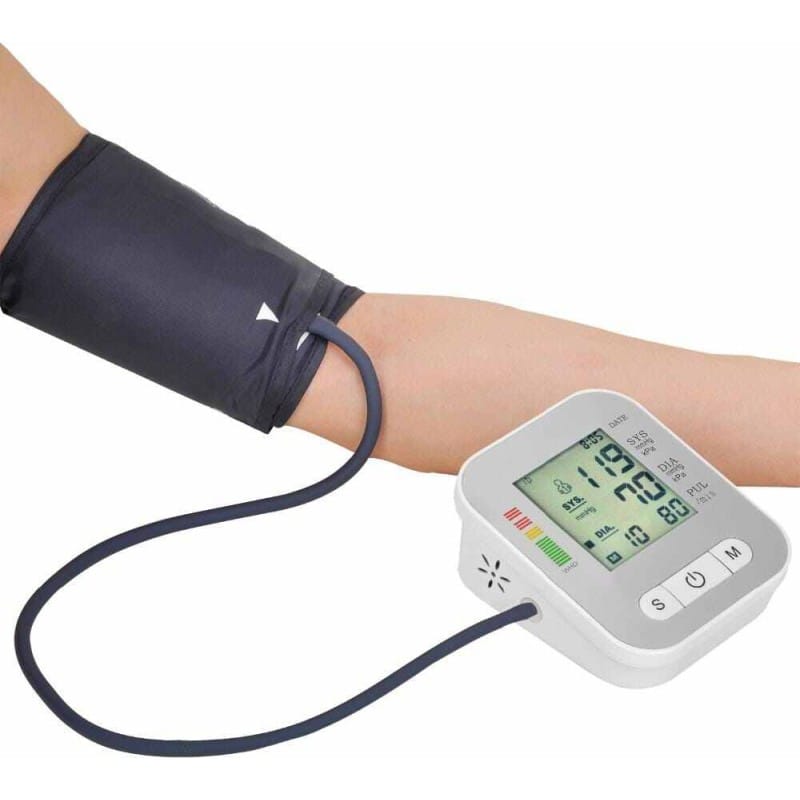 Picture of Digital Arm Sphygmomano Blood Pressure machine (BP Monitor) electronic Multicolor