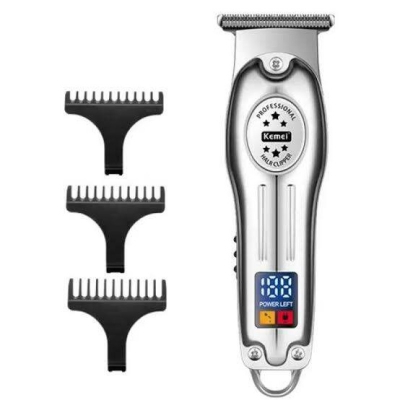 Picture of Kemei Km-678 Electric Gold Silver Color Hair Trimmer Gold