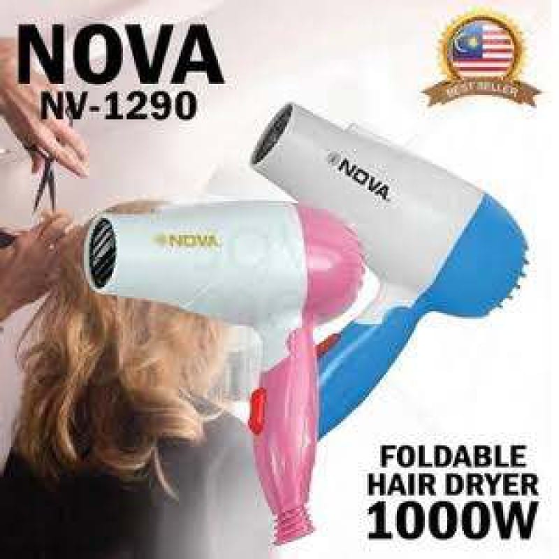 Picture of New NV-1290 Folding Hair Dryer - Pink and  White