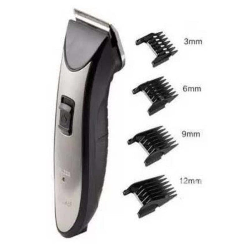 Picture of Kemei KM -3909 Rechargeable Adult And Children Hair Clipper Silver