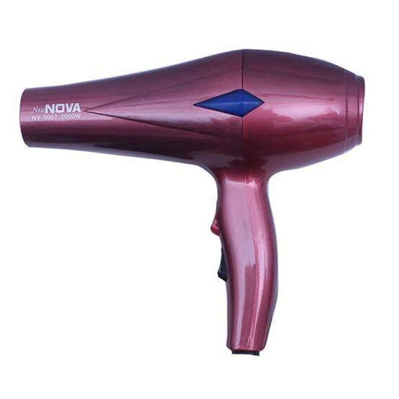 Picture of Nova Professional Hair Dryer 3000 Watt With Hot And Cold Air Nv-9007 Black