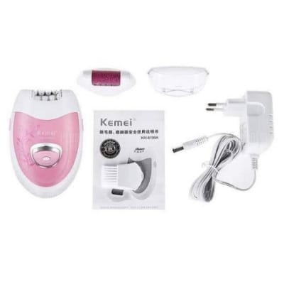 Picture of KM 6199 New Arrive Electric Lady Shaver for Back Hair Removal Pink