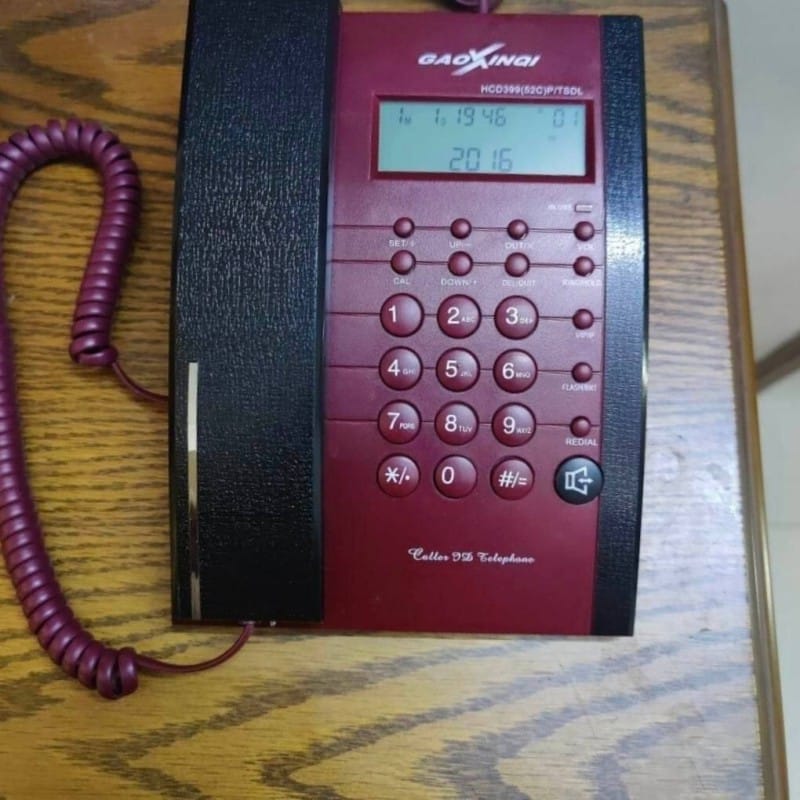 Picture of Gaoxinqi Telephone HCD 39952C - maroon