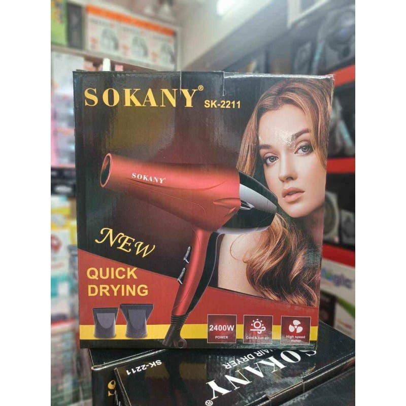 Picture of SOKANY PROFESSIONAL HAIR DRYER SK- 2211 Red