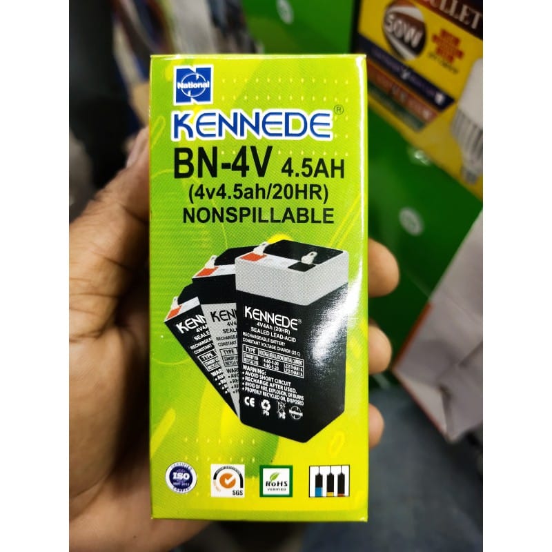 Picture of Kennede BN- 4V Battery 4.5Ah Lead Acid Battery Multicolor