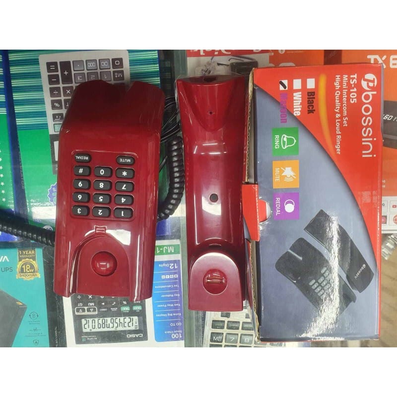 Picture of Bossini TS-105 Intercom Telephone ( havy duty) Multicolor