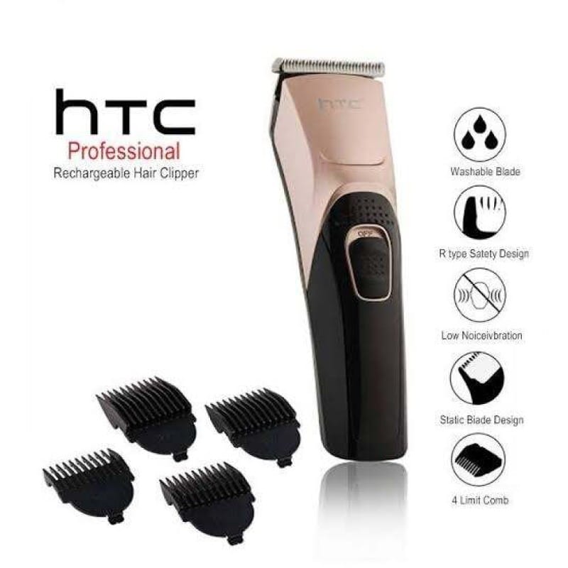 Picture of HTC AT-228 Rechargeable Cordless Hair Beard Trimmer Clipper for Men 