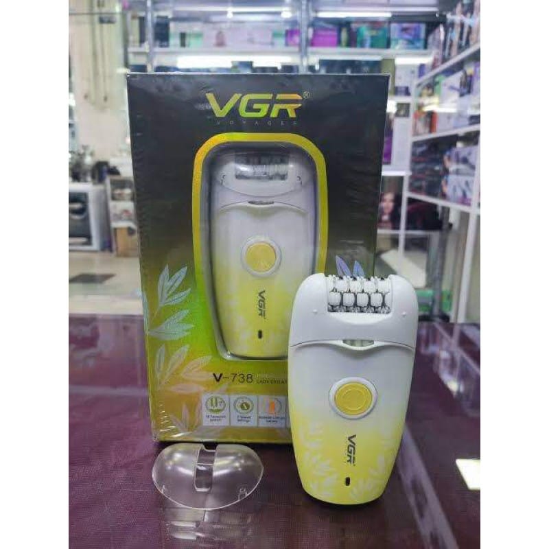 Picture of VGR V-738 Female Body Epilator 2 Speeds USB Light Multicolor