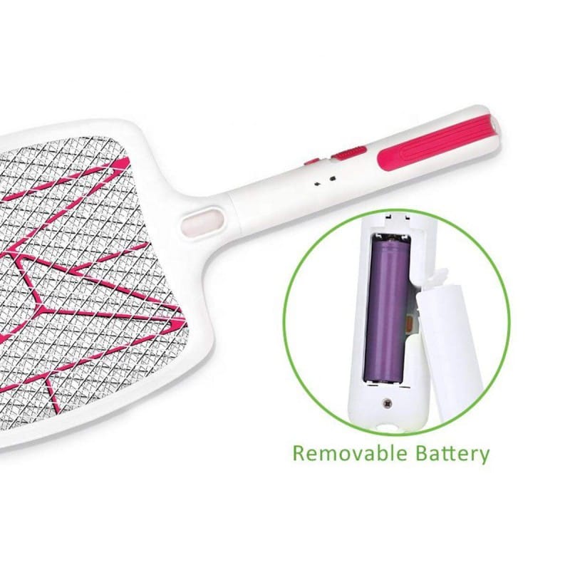 Picture of Mosquito Killer Electric Bat with Torch +  Heavy Batter 3.7V Easy  Change battery  SM-3821 With type C port 
