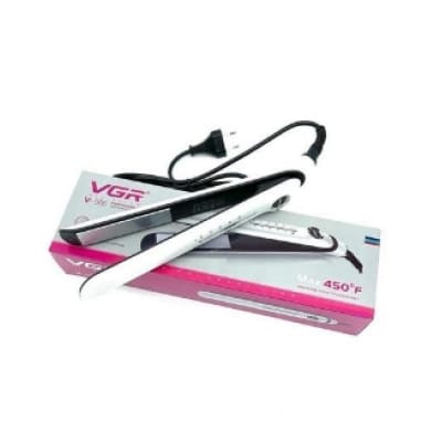 Picture of VGR V-556 38 MM Wide plate Professional Hair Straightener with Ceramic coated plate & Uniform heat technology Straightens All Hair Type 100°C to 230°C Adjustable Temp with LED Display 360° swivel cord Multicolor