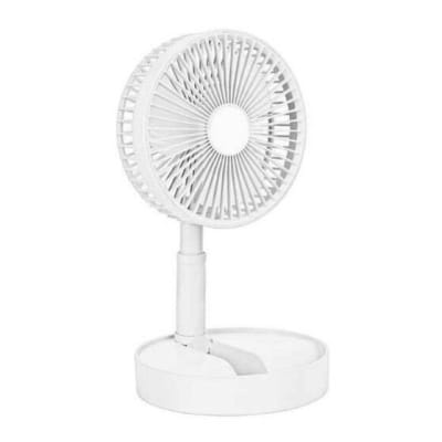 Picture of JOYKALY YG-737 Rechargeable Lithium Battery Strong Wind Foldable & Movable Table Fan With Light Multicolor