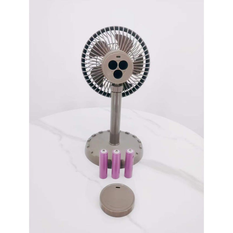 Picture of JY Super  JY-2516 C/ DC Rechargeable Bettery Removeable Moving Fan 45 Degree Rotating 