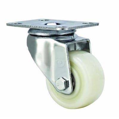 Picture of 4pics Nylon 1 Inch Caster Wheel 60 Degree Rotation Swivel Caster Wheel
