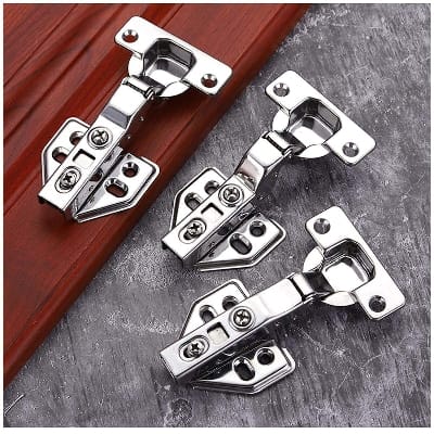 Picture of 4PCS Stainless Steel Hinges,Kitchen Soft Close Door Hinge,Shock Absorber For Furniture,Cabinet Buffer Closer Furniture Hardware