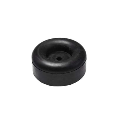 Picture of 4pics Round Rubber Door Stop / Ramp Stop in Black or White
