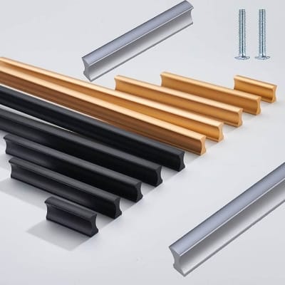 Picture of 2pcs aluminum kitchen cabinet  handle rod handle Door handles