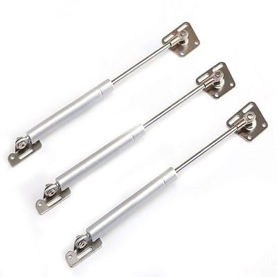 Picture of 2 Pics Hydraulic Rod Cabinet Door Lift Pneumatic Support-Silver