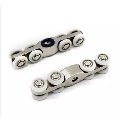 Picture of Stainless Steel adjustable heavy duty hanging/sliding door roller,(8wheel)-Silver