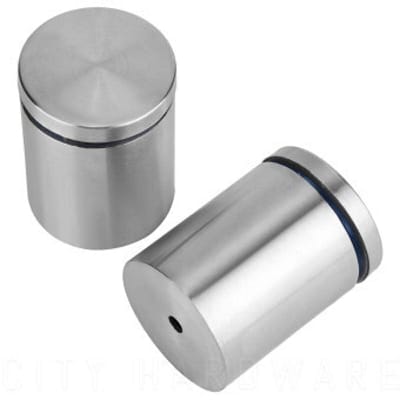 Picture of 4 Pis 1*1.5 Inch Stainless Steel Advertising Bolts Glass Standoffs Fixing Mount-Silver