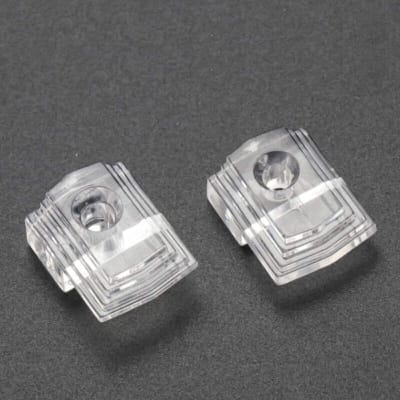 Picture of 8pcs Clips for Wall Clear Mirror Holder Clip Modern Mirror Hanging Kit for Wardrobe-Neutral