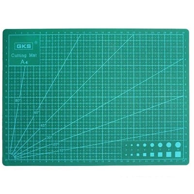 Picture of PVC Cutting Mat Durable Self-Healing Cut Pad Patchwork Tools Cutting Mat-Green