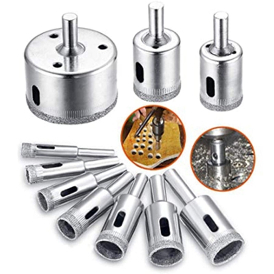 Picture of 1pics 35mm Glass drill bits / hole saw for glass, marble, tile or granite/diamond drill bits,glass hole bit-35mm