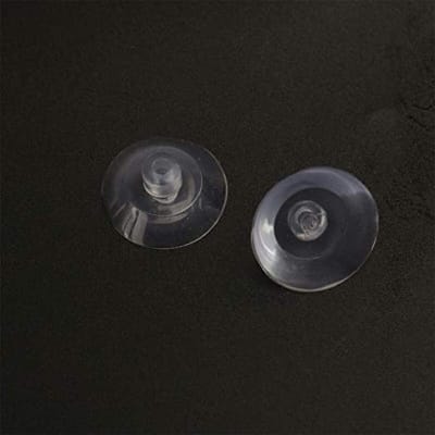 Picture of 4pcs Rubber Home Desk Glass Transparent Anti-Collision Suction Cups Sucker Holders Pads-Neutral